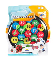 Rising Sport İğnesiz Dart Seti 36 cm Çapında Cırt Cırtlı Hedef Tahtası, 4 Adet Ok ve 2 Adet Top İçer