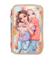 TOP Model 3 Katlı İçi Dolu Kalem Çantası Girl Power 413282