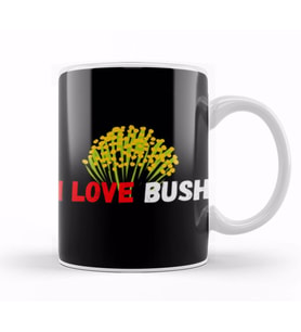 I LOVE YOU MOM Mommy Flower Mothers Day 2021 Kupa Bardak Porselen