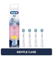 Oral-B iO Gentle Care Beyaz Diş Fırçası Yedek Başlığı 4 Adet