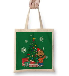 Franklin Peanuts Around The Christmas Tree Bez Çanta Uzun Saplı