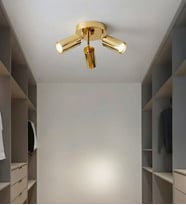 Thalassa Spotlu Plafonyer Üçlü Avize RA-AVZ- 9803-21-76 (Gold)