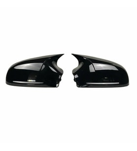 Bmw E87 Uyumlu Batman Yarasa Ayna Kapağı Piano Black ABS / 2004-2011 (Satın almadan önce iletişime geçiniz)