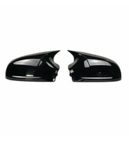 Bmw E87 Uyumlu Batman Yarasa Ayna Kapağı Piano Black ABS / 2004-2011 (Satın almadan önce iletişime geçiniz)