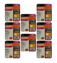 (8 Adet) Osram 6.9W (80W) 2700K (Sarı Işık) GU10 Duylu Led Spot Ampul