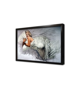 Marilyn Monroe Çerçeveli Mdf Tablo