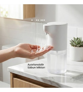 Neutron NTL-JD-35ML Sensörlü Otomatik Akıllı Sıvı Sabunluk Şarjlı Sabunluk