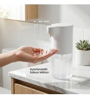 Neutron NTL-JD-35ML Sensörlü Otomatik Akıllı Sıvı Sabunluk Şarjlı Sabunluk