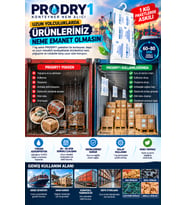 PRODRY 1 Konteyner Nem Alıcı Aktif Kil – Askılı Rutubet Giderici, Nem Tutucu, Yoğuşma ve Korozyon Önleyici 5 Paket 5 KG