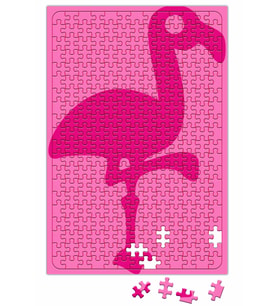 Pembe Yavru Flamingo Puzzle 240 Parça Yapboz