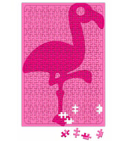 Pembe Yavru Flamingo Puzzle 240 Parça Yapboz
