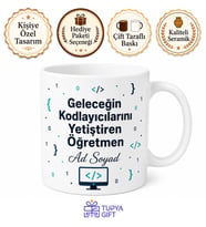Bilişim Teknolojileri Öğretmenine Geleceğin Kodlayıcılarını Yetiştir Kupa Hediye