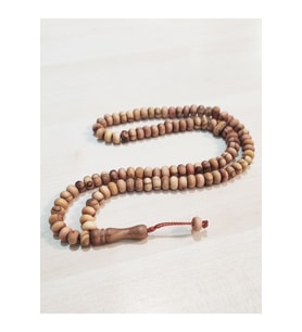 Zeytin Ağacı Tekerlek Kesim 8x6mm Namaz Tesbihi