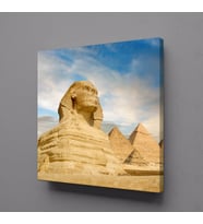PİRAMİT KANVAS TABLO 120x120cm (Karışık)