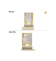Samsung Galaxy A35 Sim İç Yuvası Çiftli Çiftli sim yuvası ikili sim tepsisi çiftli sim aparatı dual sim çekmecesi
