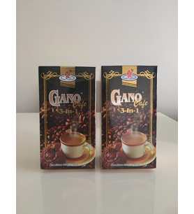 Gano Cafe 3 In 1 Bitkisel Krema, Ganoderma Mantarlı ve Kahveli İçecek 2'li paket