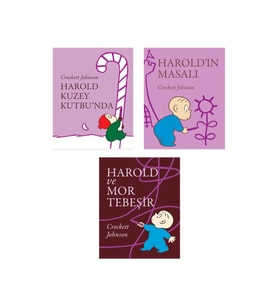 Harold Kuzey Kutbu'nda + Harold'ın Masalı + Harold Ve Mor Tebeşir- 3 Kitap Set