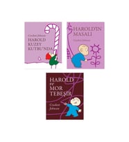 Harold Kuzey Kutbu'nda + Harold'ın Masalı + Harold Ve Mor Tebeşir- 3 Kitap Set