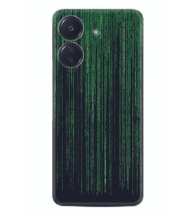 Xiaomi Redmi 13c Kılıf Desenli Silikon Matrix 1321