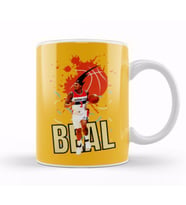 Bradley Beal Vintage Art  Legend Basketball Gift Vintage Retro Style Kupa Bardak Porselen