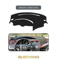 MAZDA 3 2009-2013TORPİDO KORUMA HALISI GRİ KENAR