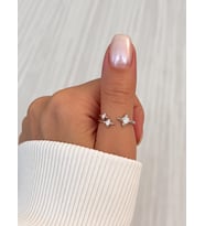 Üç Yıldız Silver Yüzük