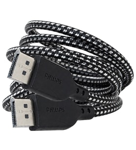 Philips SWR3139B/93 1.5 Metre 8K 60Hz Displayport 1.4 Kablo Örgülü Zırhlı