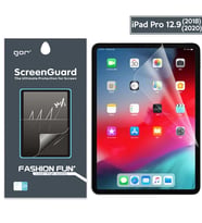 Gor Apple iPad Pro 12.9 (2021)- (2020)- (2018) Darbe Emici Ekran Koruyucu-(5775) - ETC4216-2046 (Şeffaf)