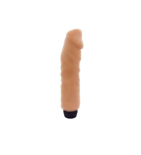 Penis Başı Dyaznı İle Tasarlanan 22 Cm Damarlı Titreşimli Vibratör
