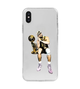Iphone X ve XS Uyumlu Steph Curry Tasarımlı Şeffaf Telefon Kılıfı