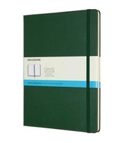 Moleskine Sert Kapak Defter Mersin Yeşili (Noktalı - 19x25) - 9131