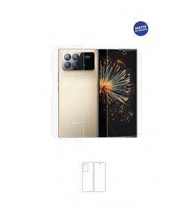 Xiaomi Mix Fold 3 Mat Arka ve Yan Koruyucu Tpu Film
