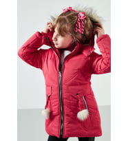 Lela Mont Kız Çocuk MONT 6035034 (Kırmızı)