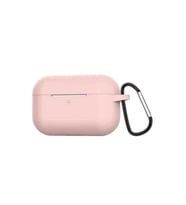 Apple Airpods Pro Uyumlu Kılıf Zore Airbag Silikon (Açık Pembe)