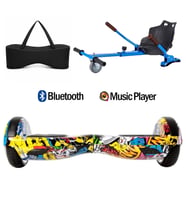Citymate Elektrikli Kaykay Hoverboard Akıllı Denge 6.5 Inch + HoverKart + Çanta EXTREM PAKET D01