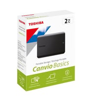 Toshiba Canvio Basic 2Tb Usb 3.2 Gen1-Hdtb520Ek3Aa