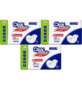 Clearmotion Yetişkin Hasta Bezi Bel Bantlı XL - Ekstra Büyük - Extra Large 90 Adet (3PK*30)