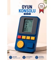 Torima Oyun Kolu Atari Joystick Tetris Gameboy GC011 Mavi