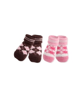 Argyle Socks Köpekler İçin Çorap
