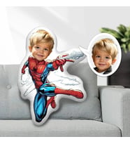 Kişiye Özel Örümcek Adam Spiderman Maskot Yastık 2