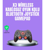 Android Uyumlu Gamepad X3 Game Stick Oyun Kolu Bluetooth Bağlantılı
