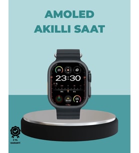 Amoled Akıllı Saat 49mm Bluetooth Arama Spor Ve Sağlık
