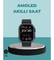 Amoled Akıllı Saat 49mm Bluetooth Arama Spor Ve Sağlık