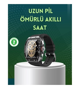 Mey İthalat® Bluetooth Arama Destekli Akıllı Saat Çok Fonksiyonlu