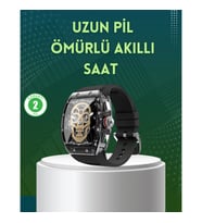 Mey İthalat® Bluetooth Arama Destekli Akıllı Saat Çok Fonksiyonlu