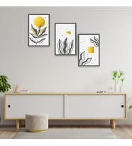 3 Parçalı Çerçeve Görünümlü Mdf Tablo 07