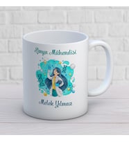 KİŞİYE ÖZEL KİMYA MÜHENDİSİ MESLEK KUPA BARDAK