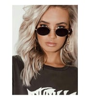 Oval Unisex Güneş Gözlüğü