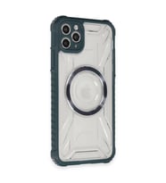 İphone 11 Kılıf Prag Magneticsafe Kapak - Koyu Yeşil