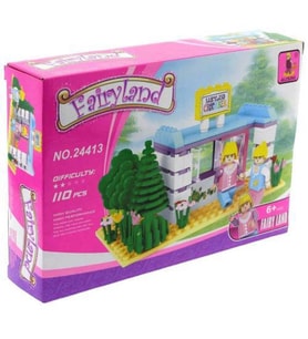 Ausini-Asya Brick 24413 Fairyland Serisi, Kamelyalı EV 110 Parça